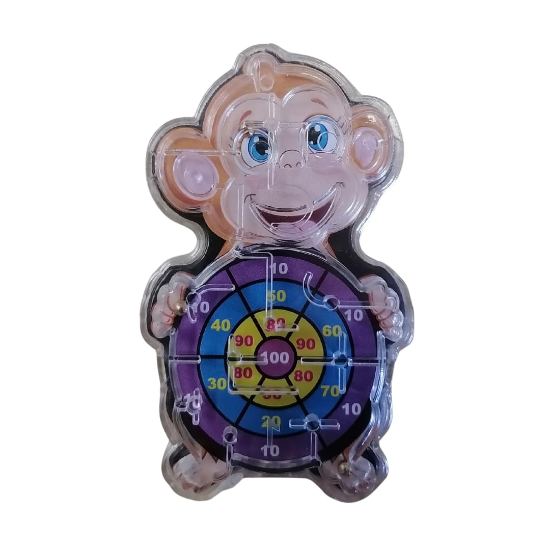 Animal Target Maze Game 20pc | Fun Handheld Maze Puzzle for Kids | Assorted Animal Designs