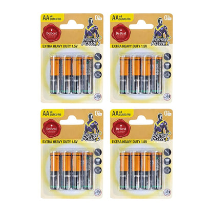 Debest Zinc Chloride AA Penlight Battery 1.5V 4PC - 4 Pack