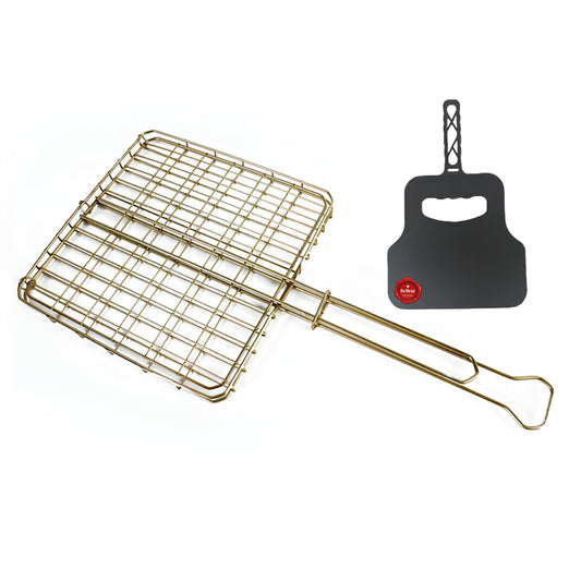 DeBest Braai Grid Small Box & Braai Fan Combo