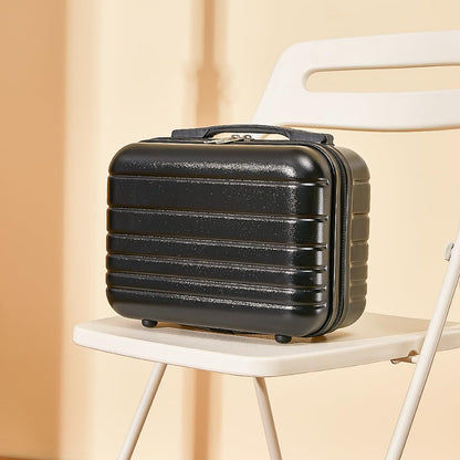 Cosmetic Travel Carry-On Suitcase - Black