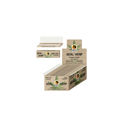 Africa Flame Hemp Rolling Paper King Size 50's