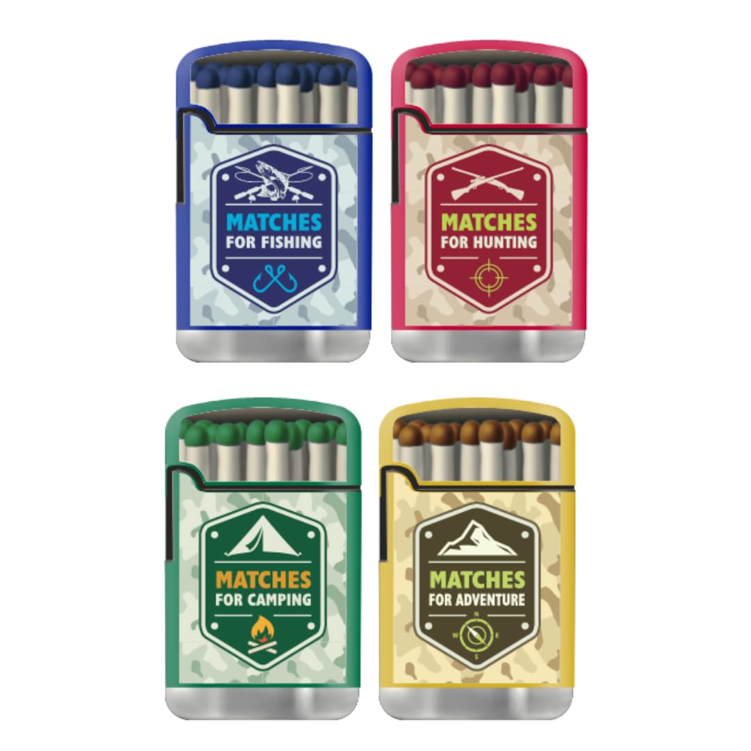 ZL 3 Mega Jet Flame Lighter - Matches - 4 PK