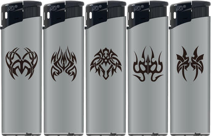 N2 Electronic Lighter 50' Tray (Silver Tattoo)