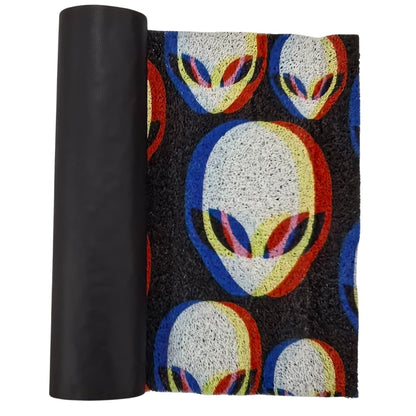 Premium Non-Slip Doormat - Black Alien