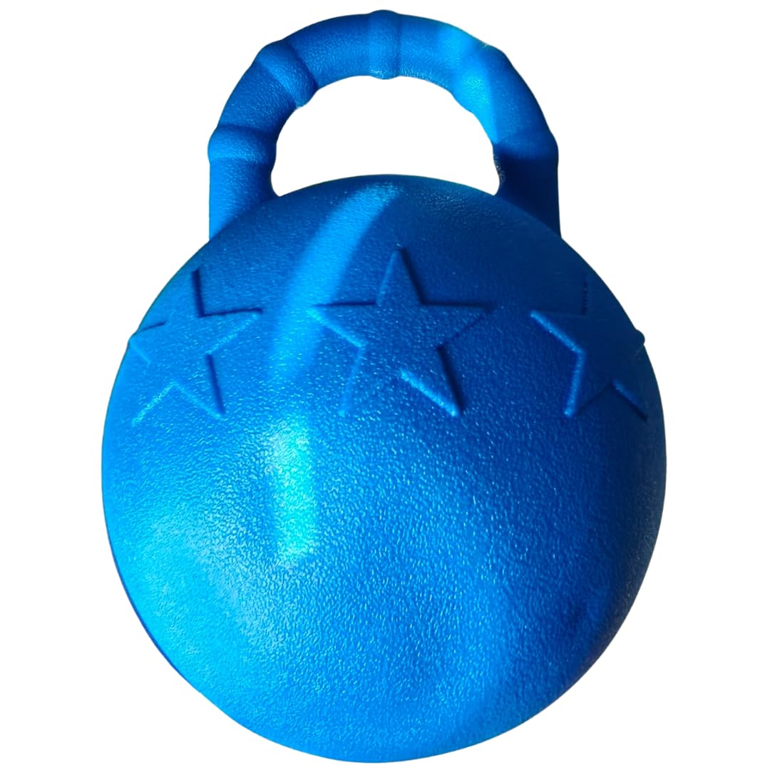 Horse Play EVA Ball with Handle (Blue)
