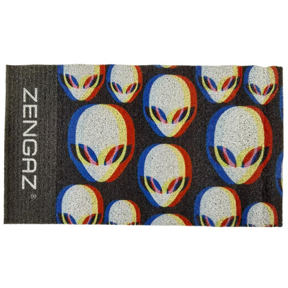 Premium Non-Slip Doormat - Black Alien