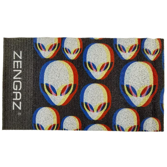 Premium Non-Slip Doormat - Black Alien