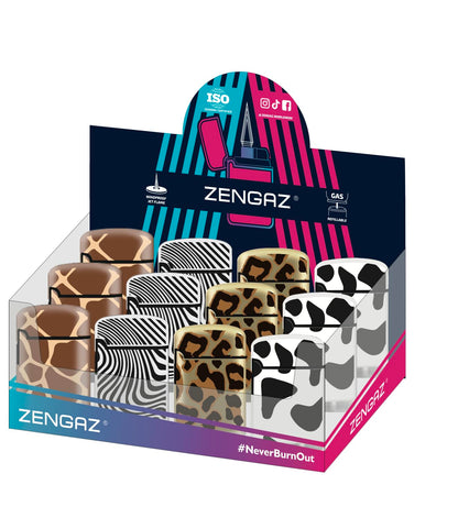 12 Pack Zengaz Mega Jet Flame - Skin Design