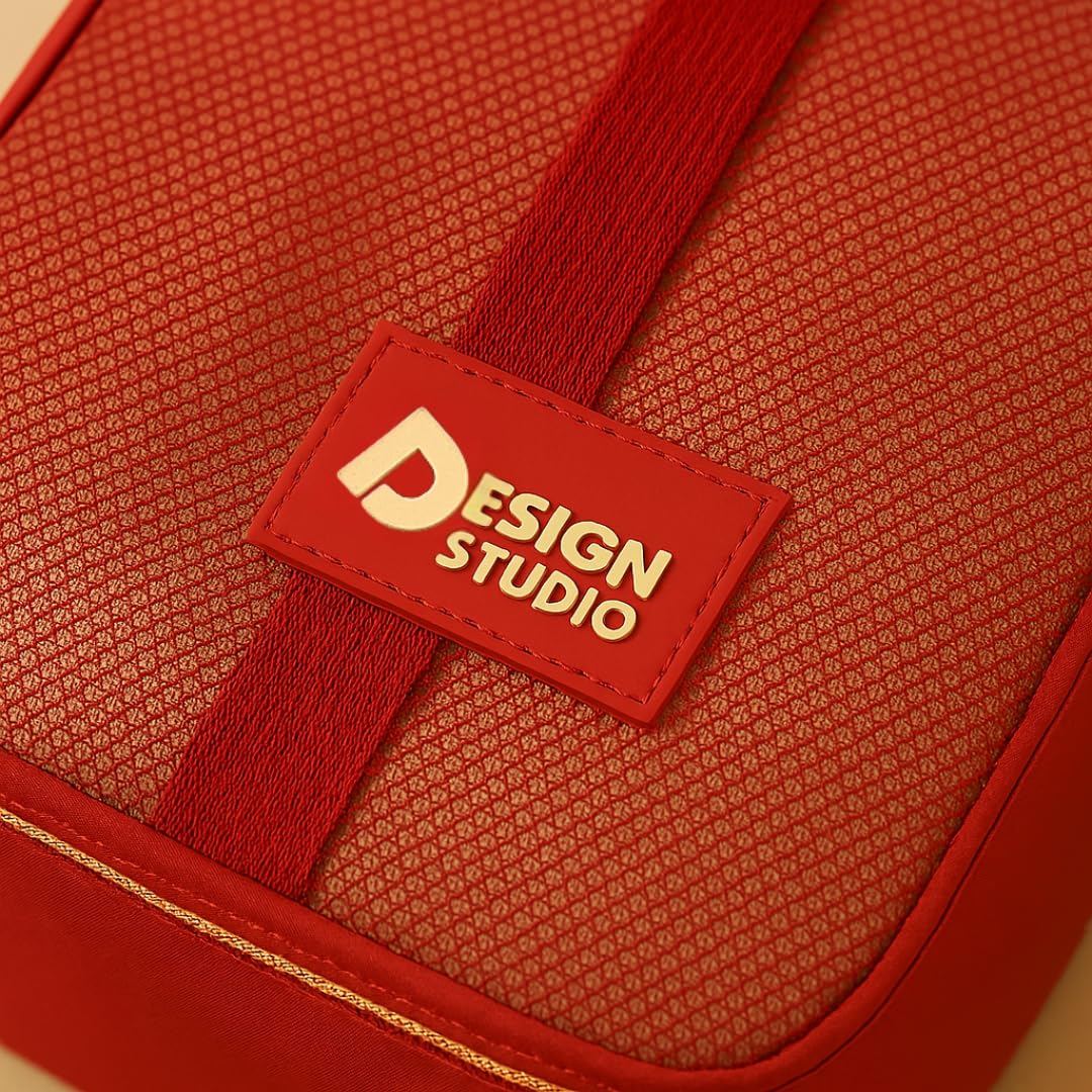 7‑Piece Travel Packing Organizer Set (Red)