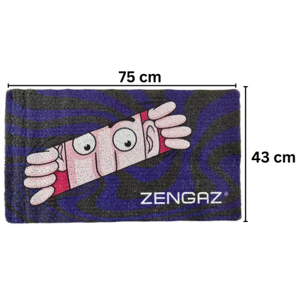 Premium Non-Slip PVC Coil Doormat - Peeking