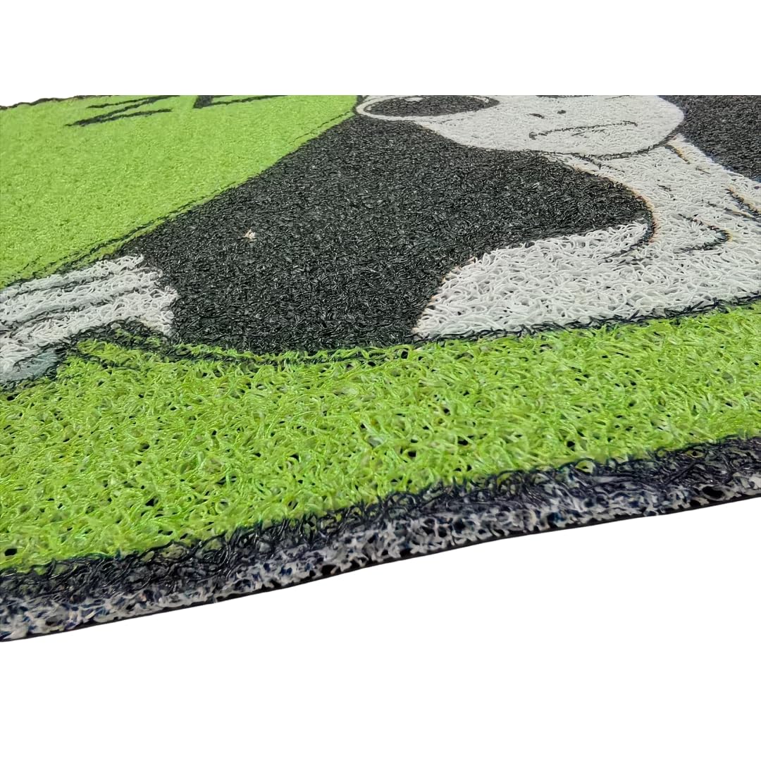 Premium Non-Slip Doormat - Green Alien