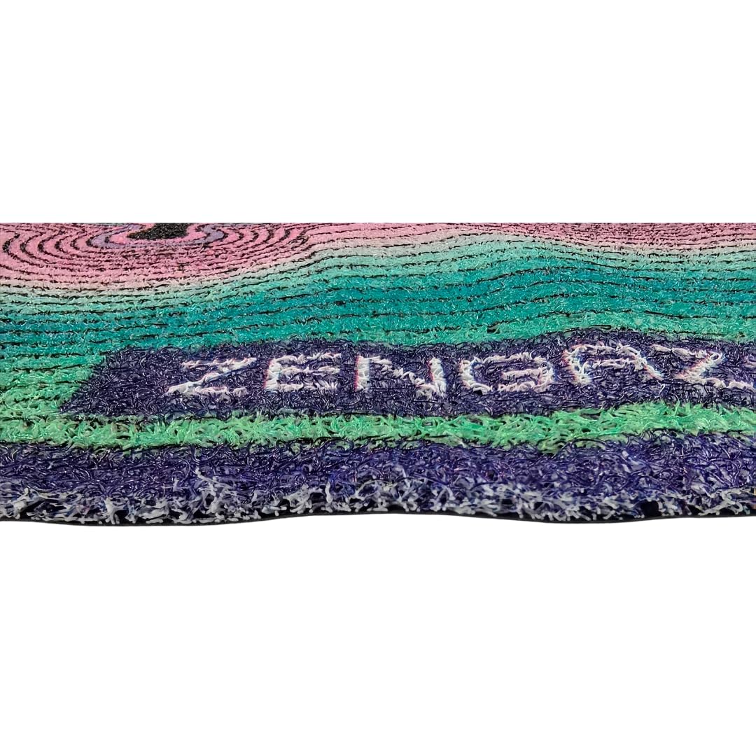 Premium Oval Non-Slip Doormat - Eyes