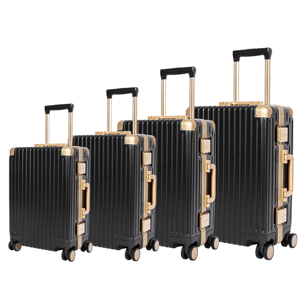 Classic Aluminum Frame Travel Suitcases