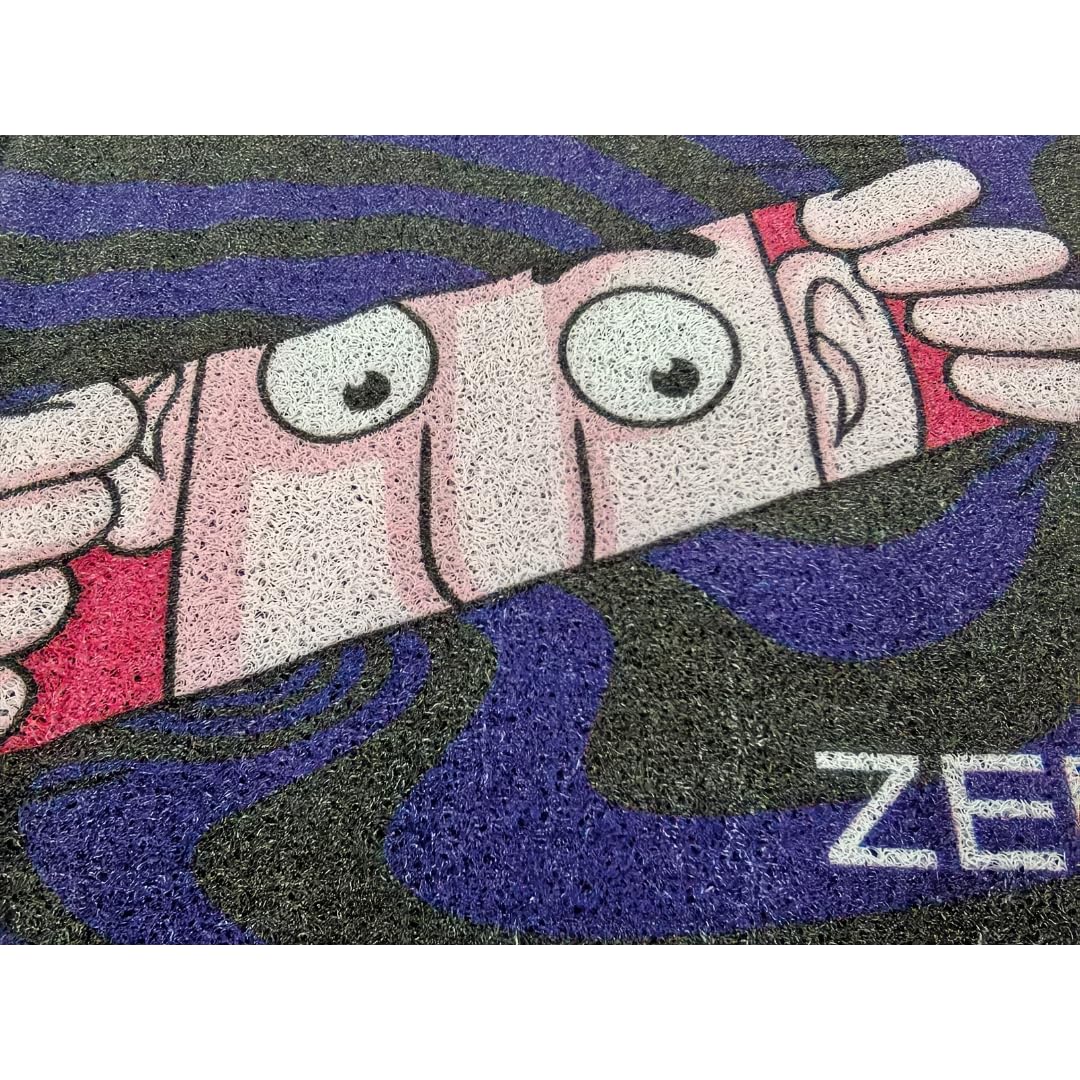 Premium Non-Slip PVC Coil Doormat - Peeking
