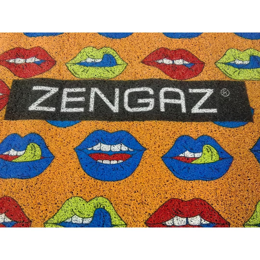 Premium Non-Slip PVC Coil Doormat - Lips