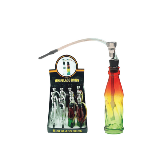 Cola Glass Bottle Water Bong