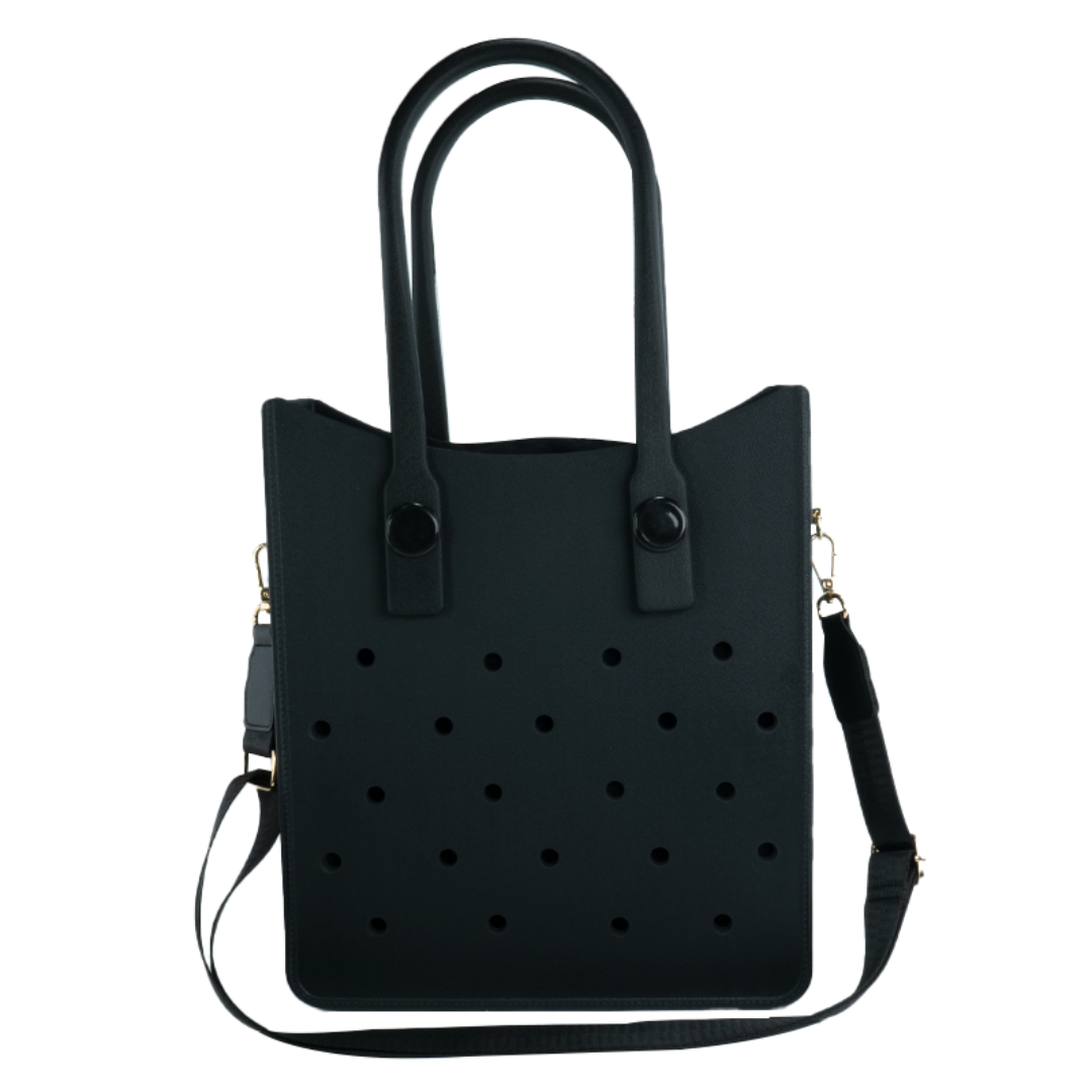 Zaizai EVA Croc Tote Bag with Adjustable Strap