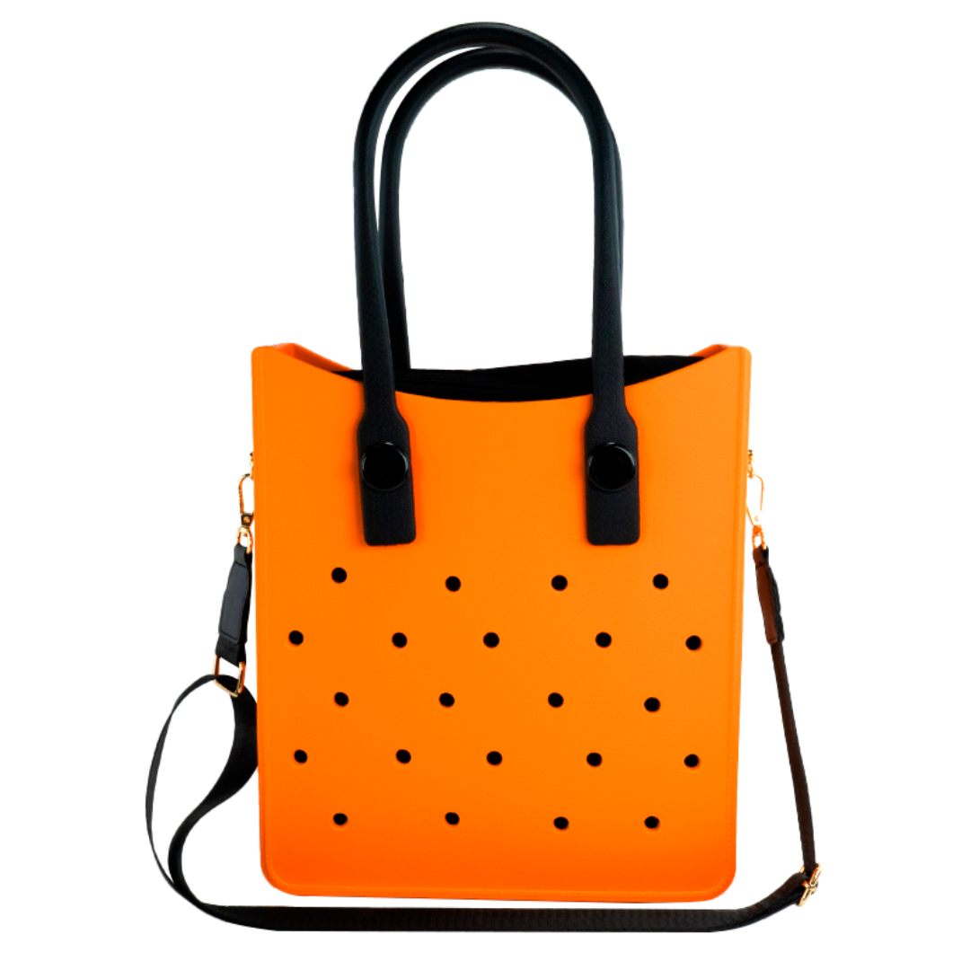 Zaizai EVA Croc Tote Bag with Adjustable Strap