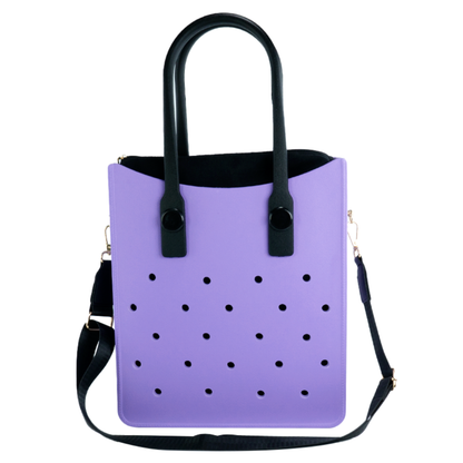 Zaizai EVA Croc Tote Bag with Adjustable Strap