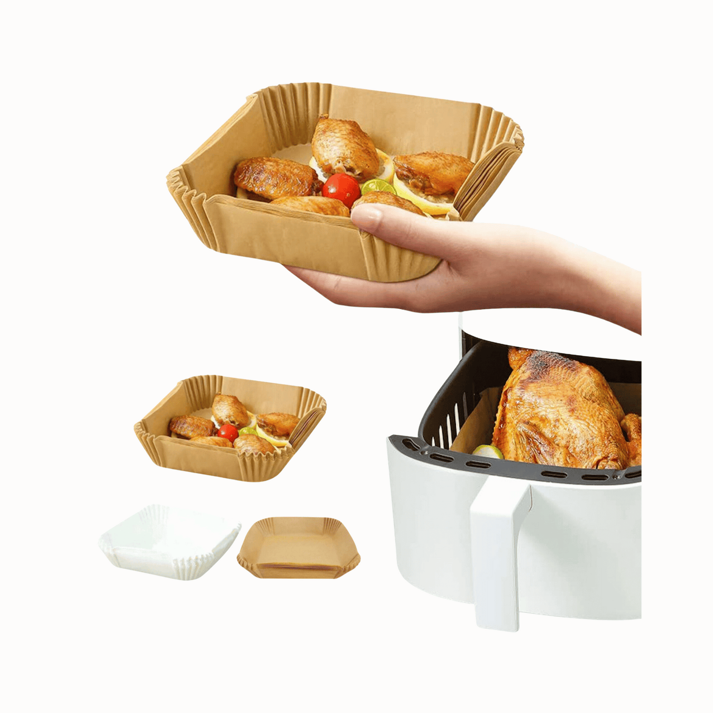 Non-Stick Air Fryer Liners Baking Paper