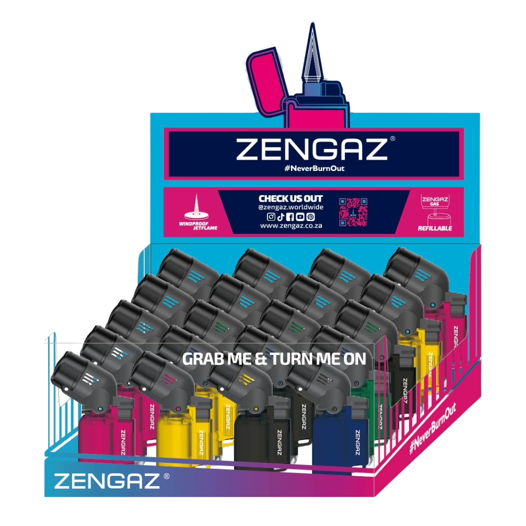 Zengaz ZL-17 Angle Double Jet Flame Lighters