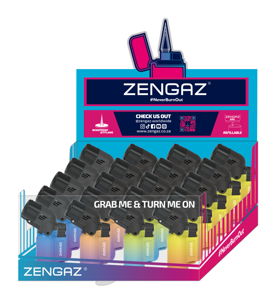Zengaz ZL-17 Angle Double Jet Flame Lighters