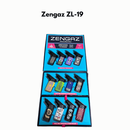 Zengaz Lighter Cube Display ZL 3 Mega Jet Flame - 48 pcs