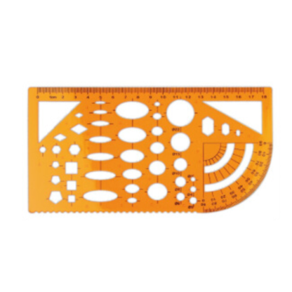 Motarro Orange Template - Circle 20cm