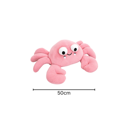 Soft Toy - Cute Crab - 50cm - Blue