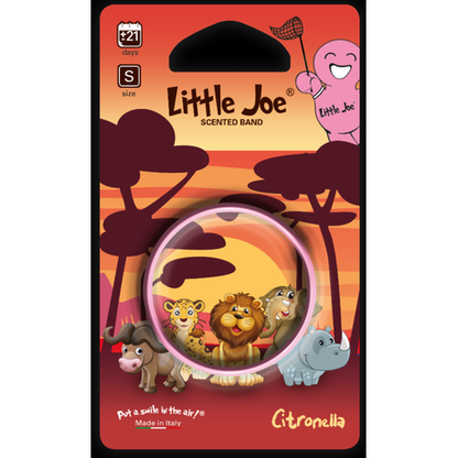 Little Joe Scented Band Insect Repellent - 2 Pack Small Pink
