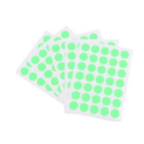 Motarro Self Adhesive Labels 5 Sheets - Green