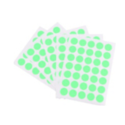 Motarro Self Adhesive Labels 5 Sheets - Green