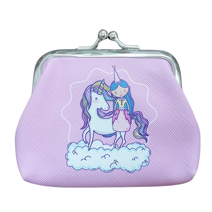 Purse with Clip - Unicorn Princess