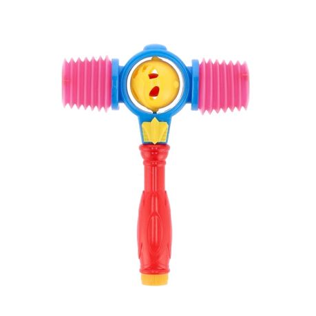 Funny Squeaky Hammer Rattle - 2 Pack