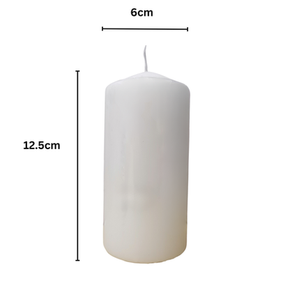 Candle Pillar 6 x 12.5cm