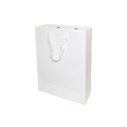 Boutique Bag - White 40×30×12cm