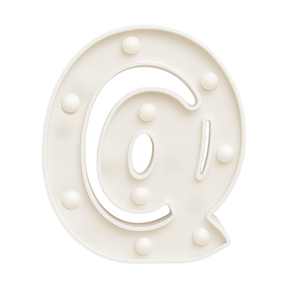 Motarro Led Sign Light 22cm - At Sign