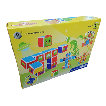 Magnetic Cubes 11 Pieces Set