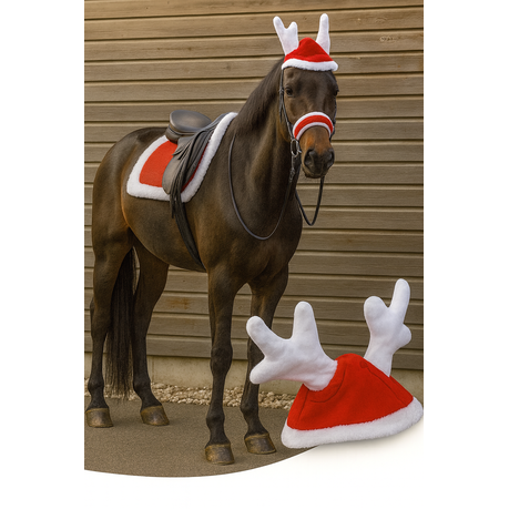 Horse Christmas Novelty Set for Small Horse and Ponies - Antlers
