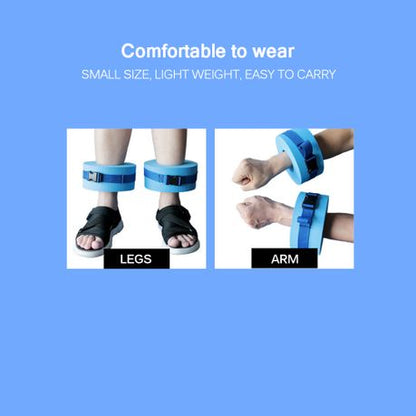 Swimming Dumbbells and Aquatic Foot Cuffs