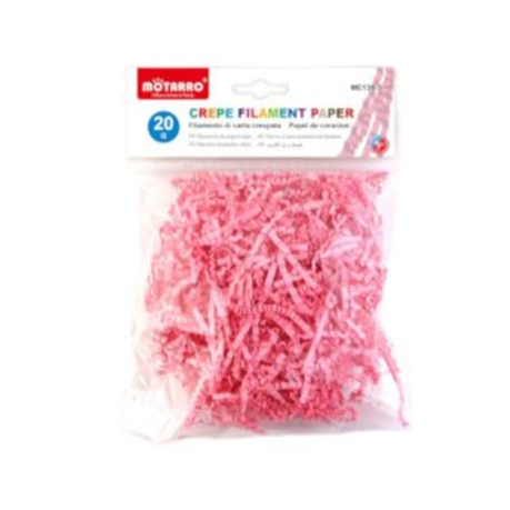 Motarro Crepe Filament Paper 20g - Dark Pink