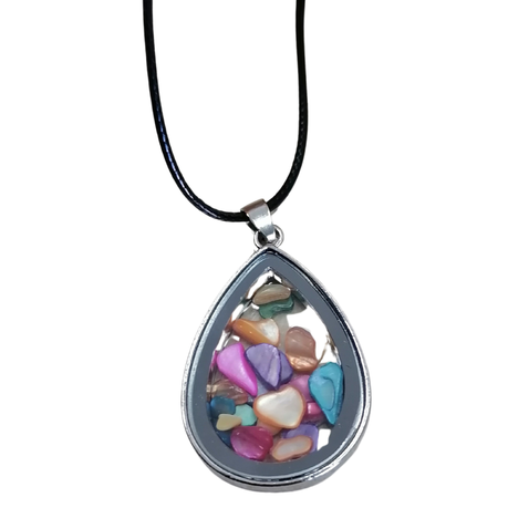Earth Stone Collection - Lucky Charm Locket Necklace