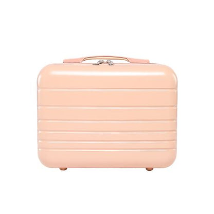 Cosmetic Travel Carry-on Suitcase - Pink - Large
