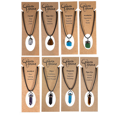 Earth Stone Collection 96 Piece Stand