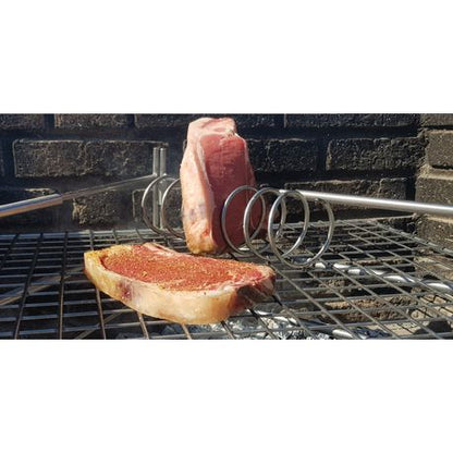 Braai Spiral - Stainless Steel Meat Holder for Braai & Air Fryer