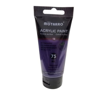 Motarro - Acrylic Paint - 75ml - Black