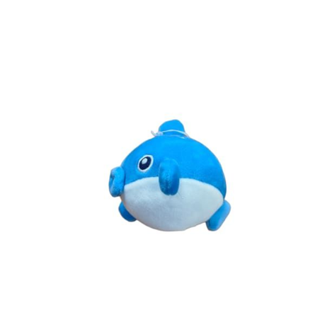 Soft Toy - 10cm Globefish - Blue