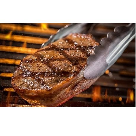 Stainless Steel Salad / Braai Tongs