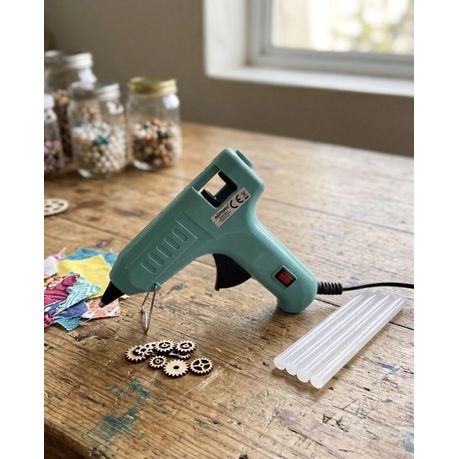 Motarro Hot Glue Gun - 11-11.2mm Craft Glue Gun | Art and Crafts - Blue