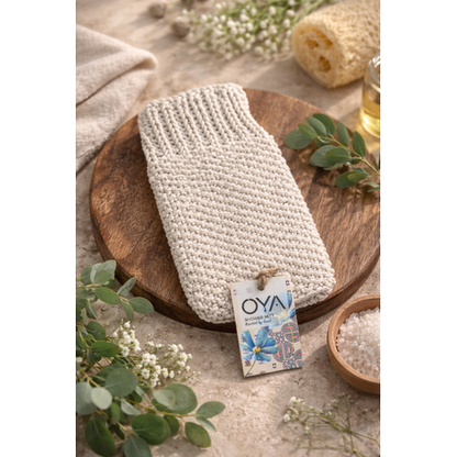 OYA - Shower Mitt - White